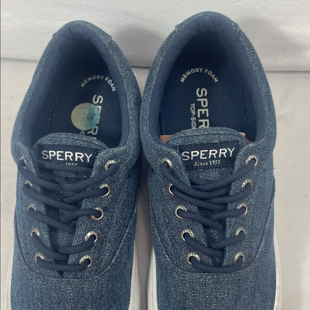Sperry Men's Denim Blue Boat Shoes